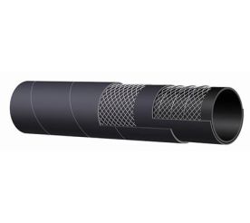 AlfagommaT605AA100X100, 1 in. ID x 100 ft, Black Petroleum Suction & Discharge Hose