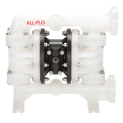 全flo A100- fp - vvpv - s70，塑料气动双隔膜泵，1”，41 GPM, Viton, ANSI/DIN法兰，A系列(A100)