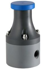 黑科BP-038-PVDF-T，背压安全阀，3/8”FNPT, PVDF, PTFE