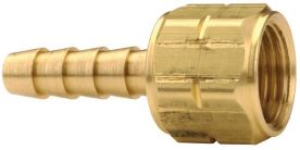 Dixon 1540306K, Brass Acetylene Coupling Left Hand Thread x Hose Shank, 3/16