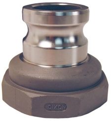 Dixon 2015-A-SS, Cam & Groove Reducing Type A Adapter x Female NPT, 2