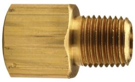 Dixon 3751206C，内螺纹NPT x外螺纹NPT适配器，3/8”外螺纹，3/4”外螺纹，1.50”长度，黄铜