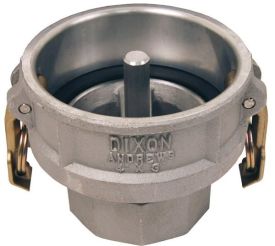 Dixon 400-DVR-AL，蒸汽回收带探头耦合器x母NPT, 4”x 4”，铝