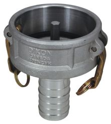 Dixon 4020-CVR-AL，蒸汽回收连接器x软管柄，4”x 2”，铝