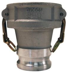 Dixon 4030-DAVR-AL，蒸汽回收耦合器，探头x适配器，4”x 3”，铝