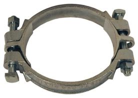 Dixon 550, Double Bolt Clamp with Saddles, 4-32/64