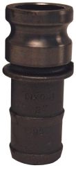 Dixon 600-E-MI，凸头锁™凸轮和槽型E适配器x软管柄，6“，球墨铸铁，75 PSI