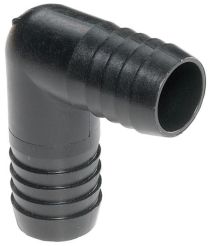 Dixon PPLSS33, Tuff-Lite™软管倒钩x 90°软管倒钩弯头，3/8”软管，聚丙烯