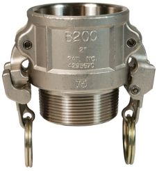 Dixon RB300EZ, EZ老板锁™凸轮和槽型B型耦合器x公NPT, 3