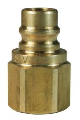Dixon V16F16-B-E, V-Series Snap-Tite H/IH Interchange Unvalved Female Plug, 2