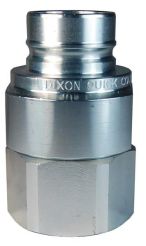 Dixon V2F2-E, V-Series Snap-Tite H/IH Interchange Unvalved Female Plug, 1/4