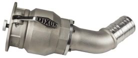 Dixon VR4030CS-AL45，蒸汽回收耦合器x 45°软管杆，4“x 3”，铝
