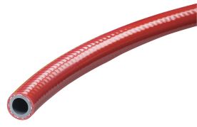 Kuri TecA1144-04X500, 1/4 in. ID, Red PVC/Polyurethane Air Hose