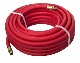 Kuri TecHS1134-04X25, 1/4 in. ID x 25 ft, Red Multi-Purpose Air Hose Assembly