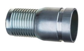 栗山GEN125，组合软管接头，1-1/4“，镀锌钢，125psi，开槽端，80箱