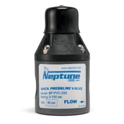 Neptune BP-KY-100,回压vale,1'FNPT,250GPH,PVDF,PTFE