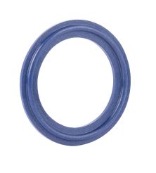 Rubber Fab 40MOFU-BUZ-XR-1000, Detectomer Tri-Clamp Gasket, Type II Flanged, 10