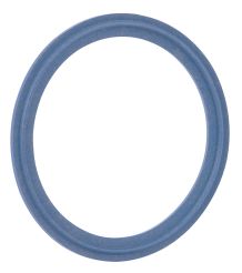 Rubber Fab 40MOFX-BUZ-XR-1000, Detectomer Tri-Clamp Gasket, Type II Flanged, 10