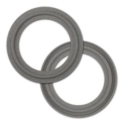 Rubber Fab 40MPG-TS-F-100, Tri-Clamp Gasket, Type II Flanged, 1