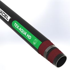 泰克斯AQUA-HD-4.0-100N, 4英寸。ID, TEX-AQUA HD重型吸水和排水软管