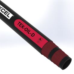 Texcel OIL-D-4.0-100, 4 in. ID, TEX-OIL-D 200 PSI Oil Discharge Hose