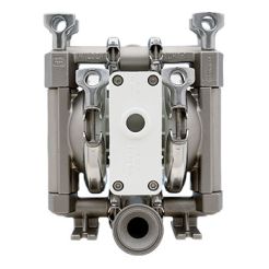 威尔登AODD泵，0.5“Pro-Flo，夹紧不锈钢，三夹紧w/海特雷尔- P1-SSPPP-FSS-FS-SFS-0070